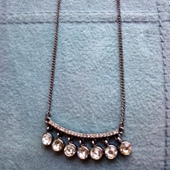 Jewelry Fancy Fake Diamond Necklace Poshmark